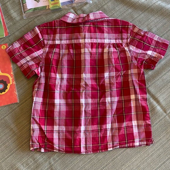 Plaid Button-down and Farm Paper Decor - Picture 3 of 7